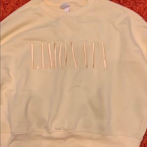 NWT H&M cropped sweatshirt